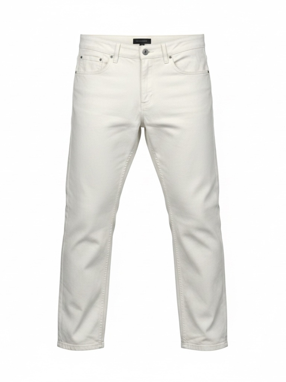 INC International Concepts Men’s Slim Straight Jeans in White